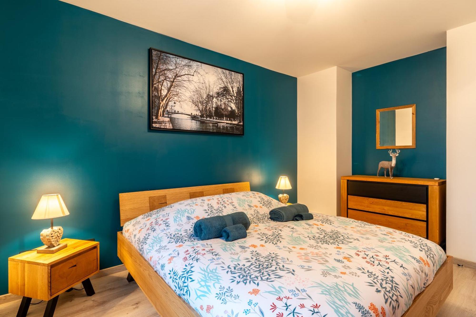 Charmant Appartement A 5 Minutes A Pied De La Vielle Ville Annecy Avec Parking Prive Экстерьер фото